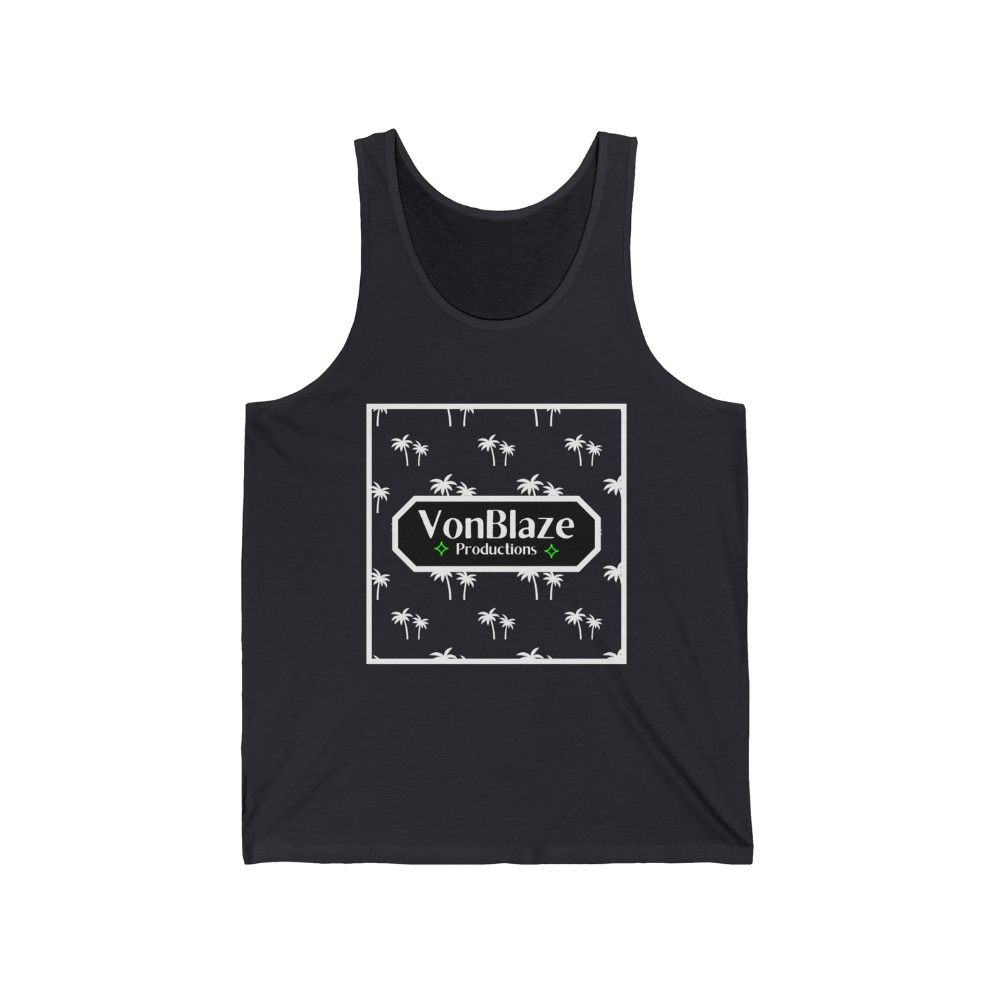 VonBlaze Palm Pattern Tank