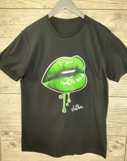 VonBlaze Green Lipz T-Shirt