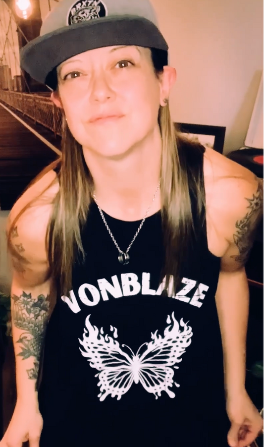 VonBlaze Butterfly Cut Off Tank